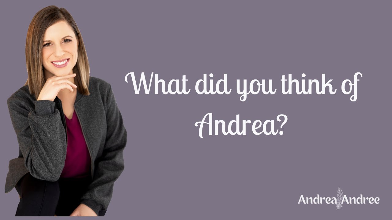 Promotional video thumbnail 2 for Andrea Andree | Transformational Coach