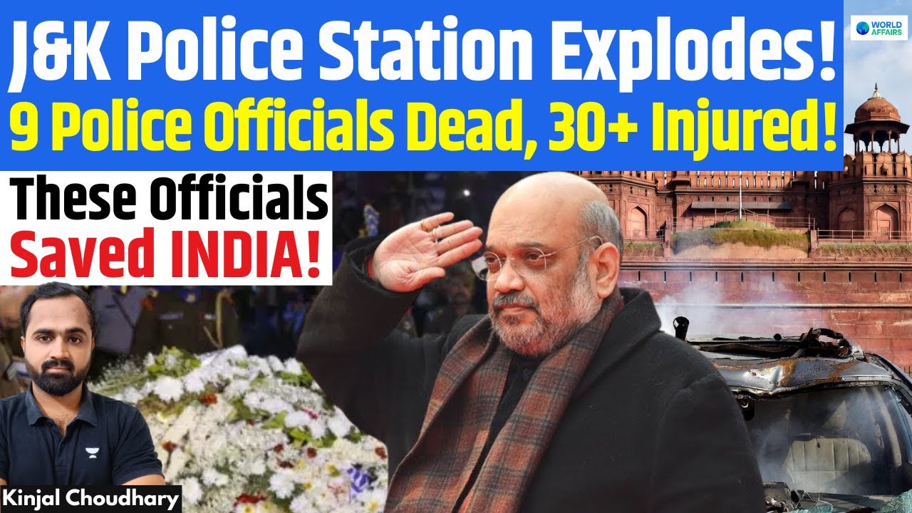 Nowgam Police Station - Seized Faridabad Terror Explosives Blast! PAFF Exposed By J&K Police! Kinjal