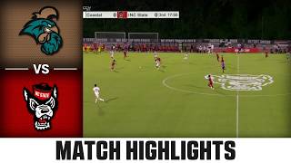 NC State vs. Coastal Carolina Match Highlights | 2026 ACC Men's Soccer