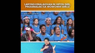 WOWOWIN: LARONG KINALAKIHAN NI HIPON GIRL, PINAGMALAKI SA WOWOWIN GIRLS!