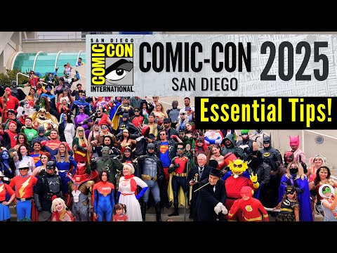 San Diego Comic-Con Guide: Must-Know Tips for First-Timers!