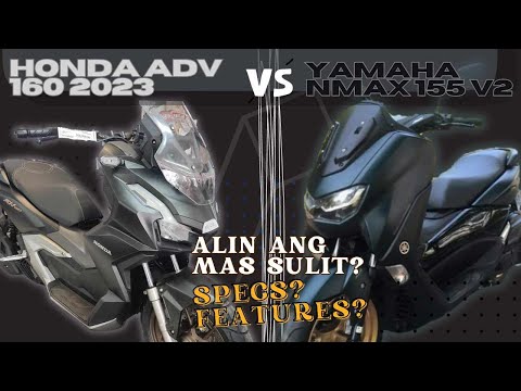 Honda ADV 160 2023 vs Yamaha NMAX V2 2023, Alin ang mas sulit? SPECS/FEATURES COMPARISON