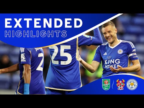 FC Tranmere Rovers 0-2 FC Leicester City   ( Carab...