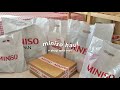 a huge and aesthetic miniso haul ❣️ | beauty, skincare, home goods..