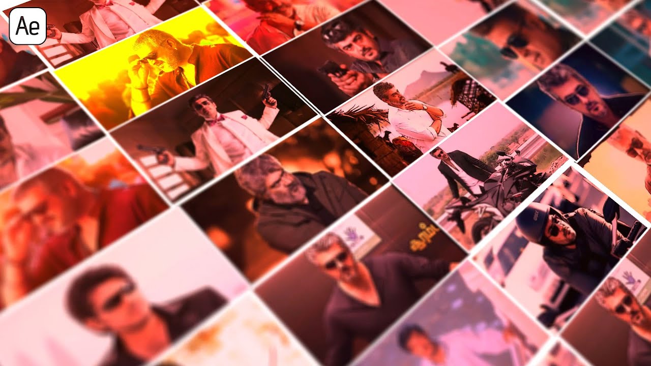 Photo Collage Template – After Effects