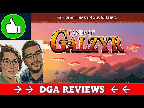 DGA Reviews Board Games: Lands of Galzyr (Cozy Game Night)