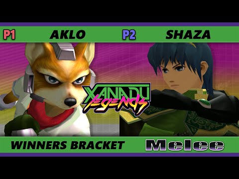 Xanadu Legends 3 - Aklo (Fox) Vs. Shaza (Marth) Smash Melee - SSBM