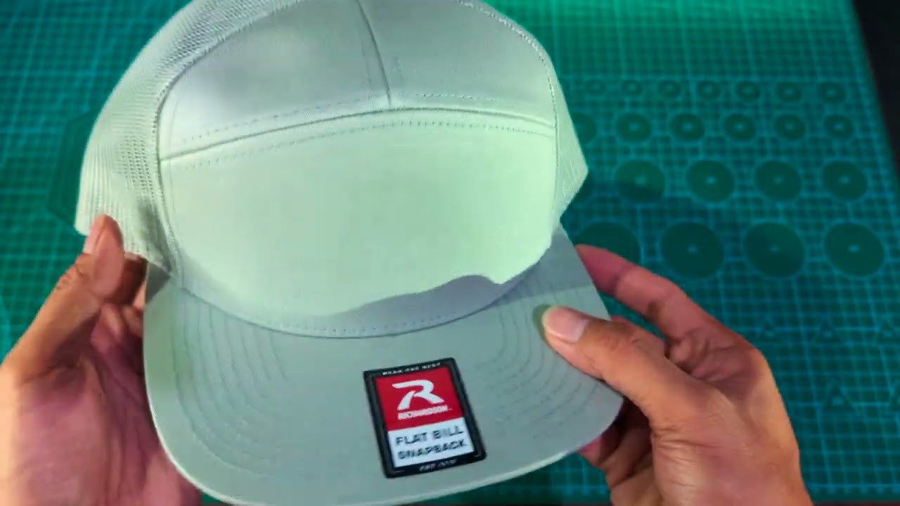 Richardson 168 Hi-Pro 7 Panel Trucker Adjustable Snapback Cap