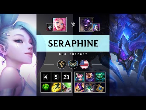 Seraphine Support vs Alistar - NA Challenger Patch 14.24