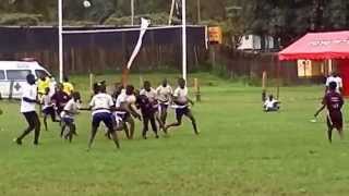 preview picture of video 'Kireka Special Needs Home versus Walukuba Deaf Centre - 2014 TRT national tag rugby championship'