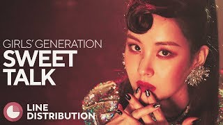 GIRLS&#39; GENERATION - Sweet Talk (Line Distribution)
