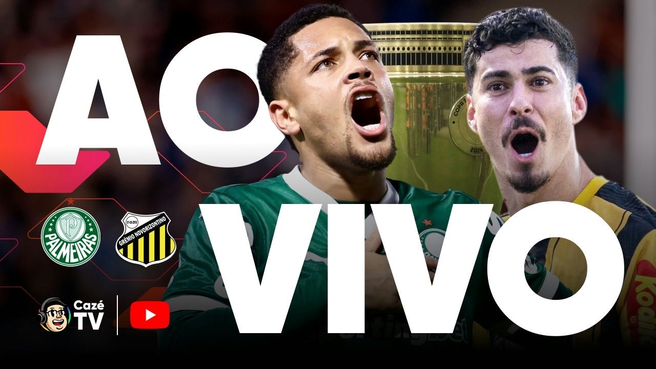 AO VIVO: PALMEIRAS X NOVORIZONTINO | FINAL DO PAULISTÃO 2026 | JOGO DE IDA