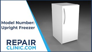 How to Find the Model Number on an Upright Freezer