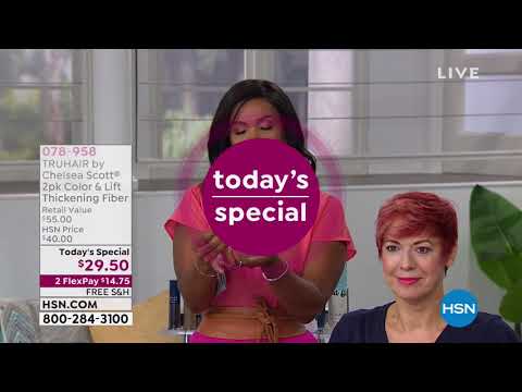 TRUHAIR by Chelsea Scott Black Color   Lift Thickening F...