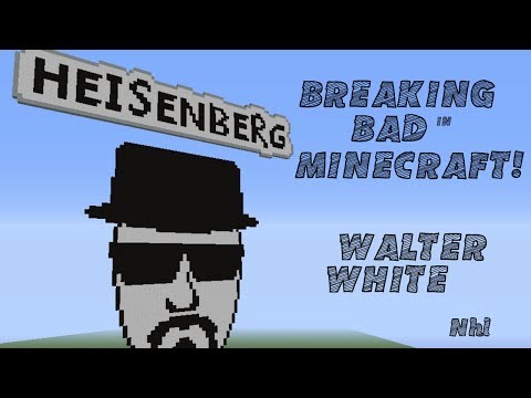 Heisenberg in Minecraft ! Breaking Bad Minecraft creation !