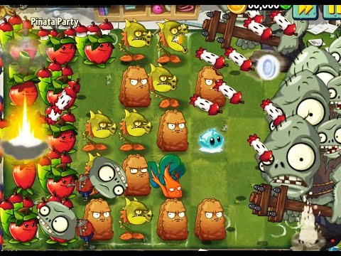 PLANTS VS ZOMBIES 2 PINATA PARTY APPLE MORTAR SNAP DRAGON ICEBERG LETTUCE CHARD GUARD PRIMAL WAL-NUT