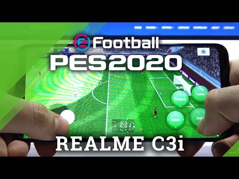 Gaming Test of Pro Evolution Soccer on Realme C3i – High Quality Settings