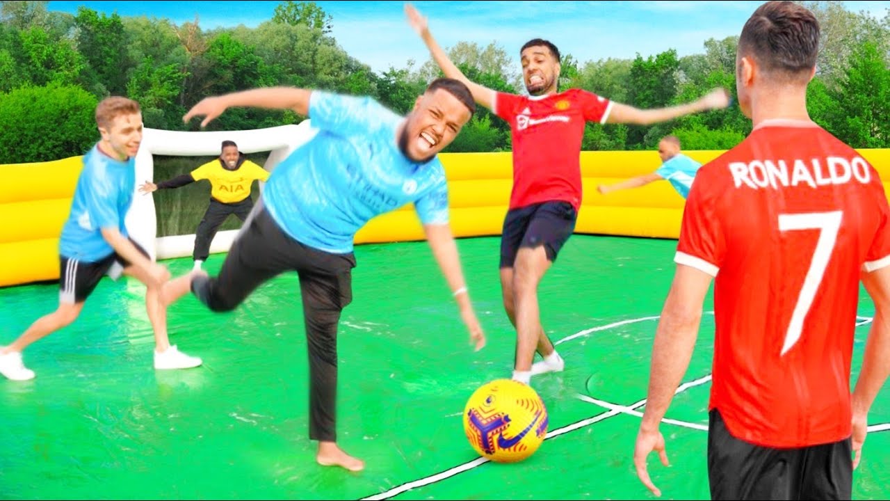 Watch video BETA SQUAD SLIP N SLIDE FOOTBALL CHALLENGE Now BETA SQUAD SLIP N SLIDE FOOTBALL CHALLENGE