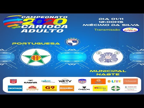 CARIOCA FUTSAL 2020 -PORTUGUESA X MUNICIPAL