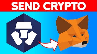 🔥 How to SEND BITCOIN from CRYPTO.COM to METAMASK (Step by Step)