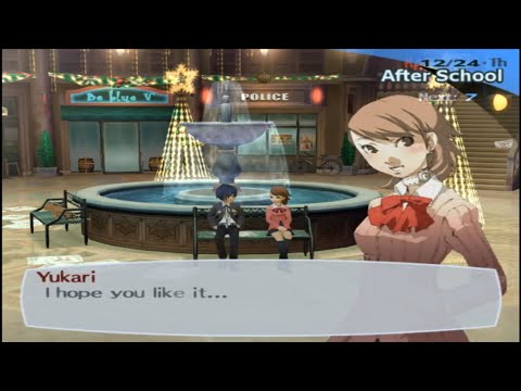 Persona 3 FES -Journey-100% HARD mode-Part 111.2-All Christmas Eve Dates
