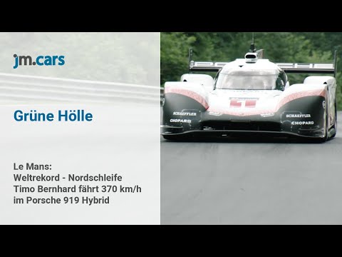 Weltrekord - Nordschleife | Timo Bernhard fährt 370 km/h im Porsche 919 Hybrid