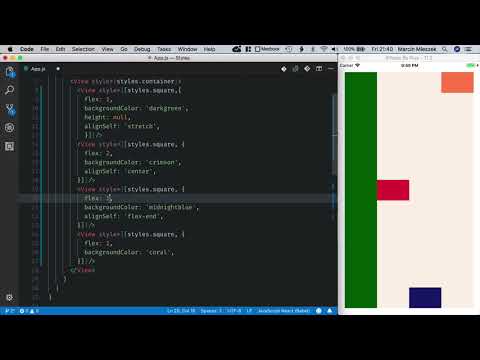 React Native Tutorial Styling 6 Flex