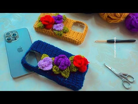 Latest Crochet Mobile Cover ideas 2025 cutephone case ideas .Beautiful phone case design