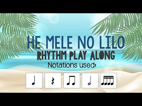 He Mele No Lilo Rhythm Play Along (Intermediate)