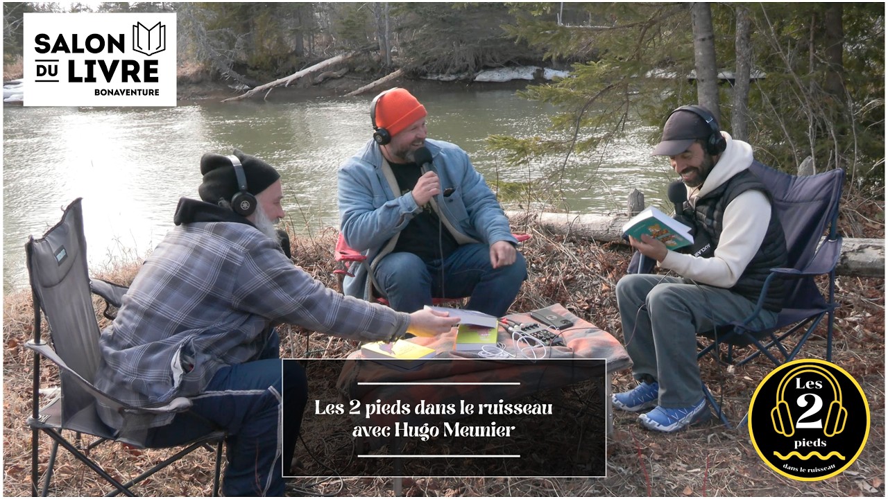 Hugo Meunier Salon du livre Bonaventure 2026