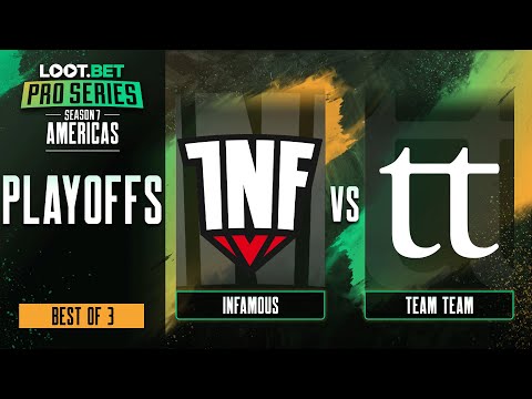 Infamous vs TEAM TEAM Game 2 - Pro Series 7 AM: Losers' Round 1 w/ rkryptic & neph
