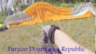 preview picture of video 'Paragliding Paraiso in Dominican Republic'