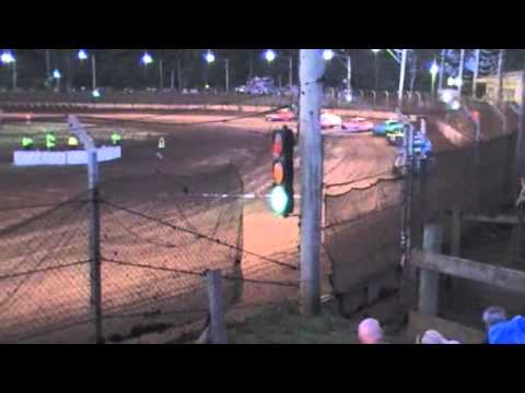 Brett Baxter Racing - Modified Production Australian Open, Maryborough Speedway - Heat 1