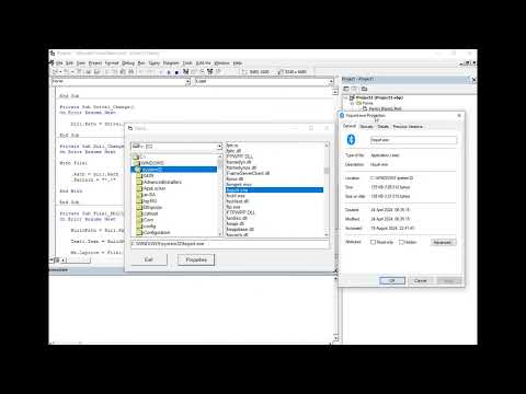 Visual Basic 6 Api Display An Objects Properties