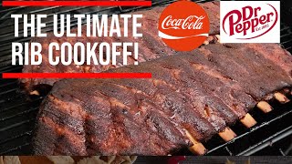 Coke and Dr Pepper and BBQ Pork Ribs Cook-off!