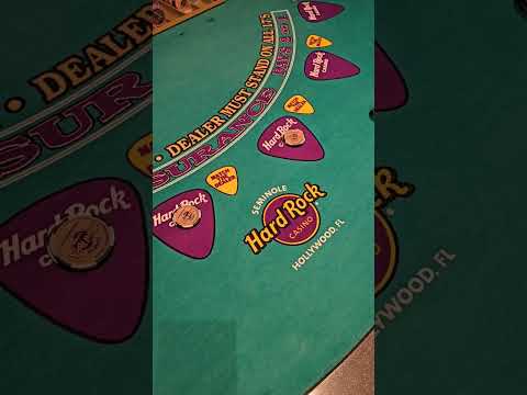 Pure Blackjack Chaos at Hard Rock Holly! #blackjack - YouTube