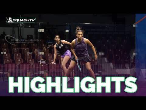 "Three games balls saved!" | Ibrahim v Aboelkheir | MALAYSIAN OPEN 2022 | Round 1 Highlights