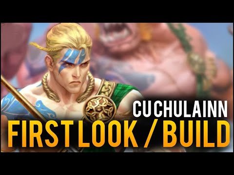 SMITE: Cu Chulainn | FIRST LOOK / BUILD