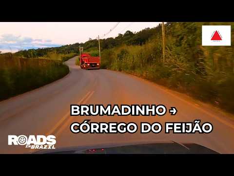 Brumadinho – Córrego do Feijão, Minas Gerais | POV Dashcam Drive