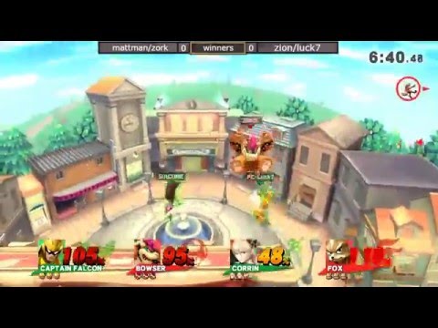 2GGT: FOW Saga - Mattman/Zork (Red) Vs. Zion/Luck7 (Green) Winners Side - Smash Wii U