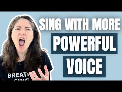 HOW TO SING WITH A MORE POWERFUL HEAD VOICE