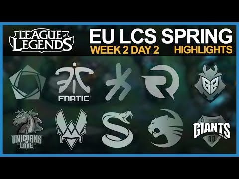 [Highlights] EULCS Spring 2016 W2D2 | VIT vs OG - EL vs GIA - FNC vs UOL - SPY vs ROC - G2 vs H2K