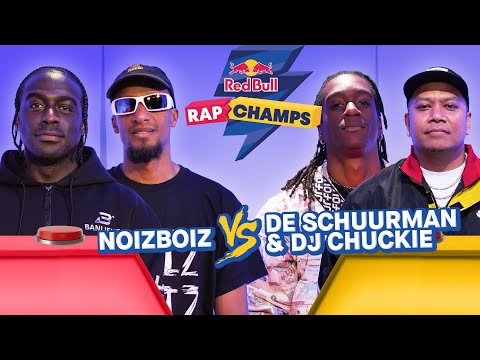 Chuckie & Schuurman vs NoizBoiz | Red Bull Rap Champs