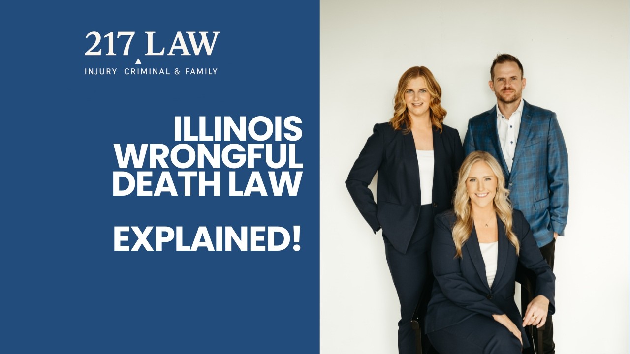 What is the difference between a wrongful death claim and a survival action in Illinois?
