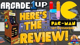 Arcade1Up - Pac-Man 40th Anniversary Cabaret Cabinet Review!