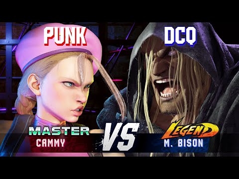 SF6 ▰ PUNK (Cammy) vs DCQ (M.Bison) ▰ High Level Gameplay