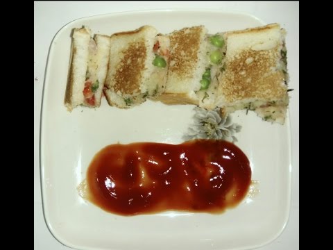 How to Make Delicious Sandwich on Tawa..... Video