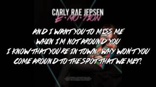 Carly Rae Jepsen - Your Type (lyrics)