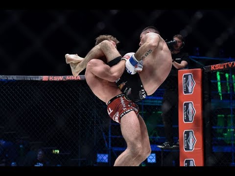 Iwanowski kontrowersyjnie przegrywa na KSW 40 w Dublinie