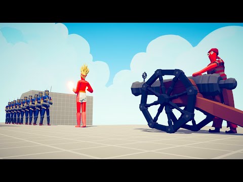 SUPER BOXER & CANNON vs 10x EVERY UNIT - Totally Accurate Battle Simulator TABS